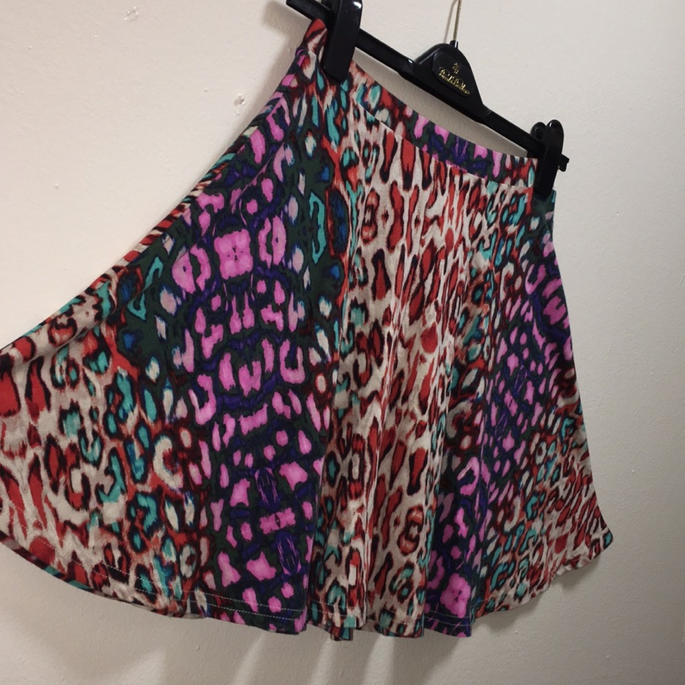 Top shop cheetah print skirt - Picture 4 of 8